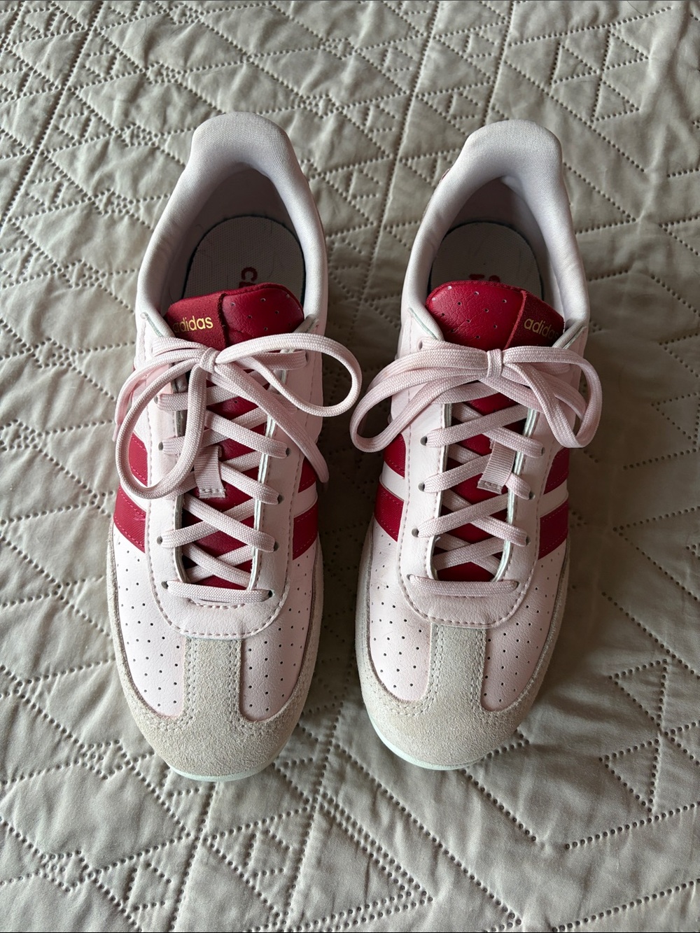 adidas Pink and Red Women’s Sneakers